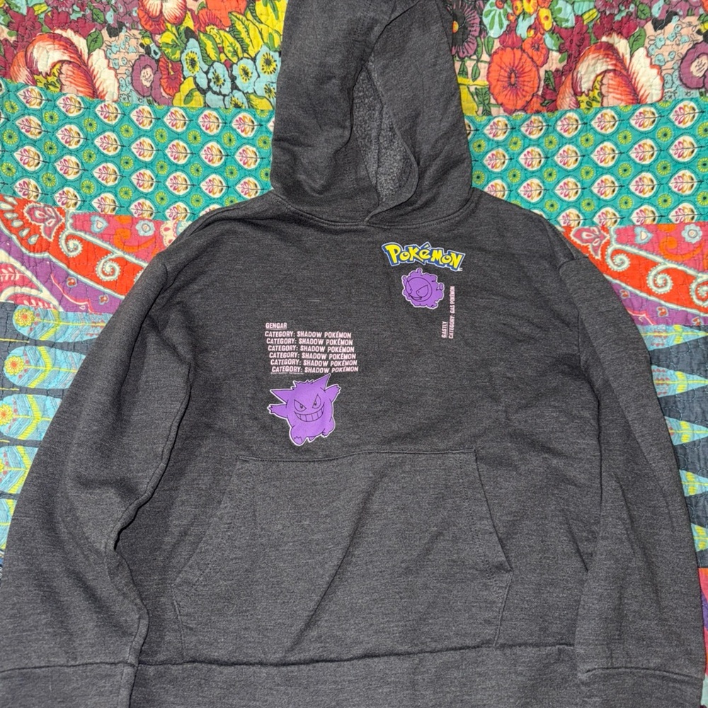 Pokémon hoodie 10-12 large. Old Navy